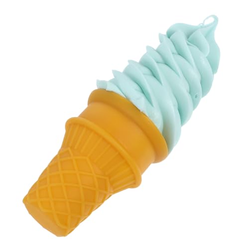 UPKOCH Eiscreme Modell Künstliche Eistüte Simuliertes Eiscreme Display Puppenhaus Eistüten Eiscreme Foto Requisite Künstliches Essen Himmelblau von UPKOCH