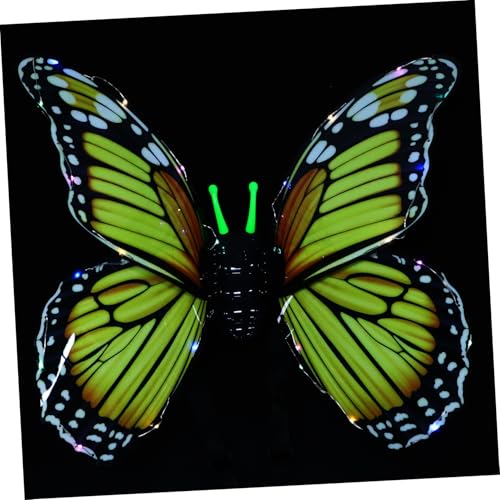 UPKOCH Elektrische LED Schmetterlingsflügel mit Bewegungsfunktion Leuchtende für Kostüm Zubehör für Fasching Halloween Geburtstagsfeier Verstellbar und Einfach zu Tragen UPKOCH Elektrische LED Schmetterlingsflügel mit Bewegungsfunktion Leuchtende für Kostüm Zubehör für Fasching Halloween Geburtstagsfeier Verstellbar und Einfach zu Tragen von UPKOCH