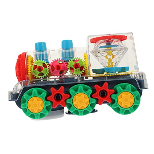 UPKOCH Elektrische Mechanische Zahnräder Zug mit Licht und Musik Batteriebetriebenes Kinderfahrzeug aus Robustem Bewegliches für Kleinkinder Jahre Lustiges UPKOCH Elektrische Mechanische Zahnräder Zug mit Licht und Musik Batteriebetriebenes Kinderfahrzeug aus Robustem Bewegliches für Kleinkinder Jahre Lustiges von UPKOCH
