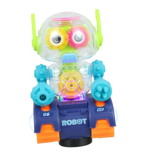 UPKOCH Elektrischer Gears Roboter für Musik und Licht Zufällige Farbe Partygeschenk Fördert Kreatives und Motorische Fähigkeiten UPKOCH Elektrischer Gears Roboter für Musik und Licht Zufällige Farbe Partygeschenk Fördert Kreatives und Motorische Fähigkeiten von UPKOCH