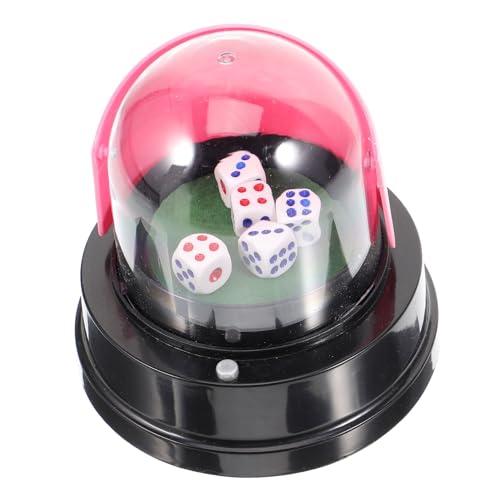 UPKOCH Elektrisches Dic Gu brettspielr Ludo brettspiel Shaker-Tasse elektronische Und Würfelschüttler klein Mini Würfelbecher für Riegel Würfelstreuerbecher zum Sammeln Plastik von UPKOCH