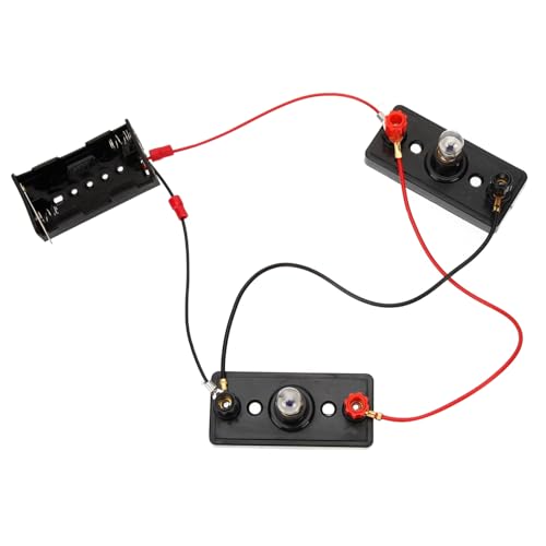 UPKOCH Elektronik Schaltkreis Experimentierkasten für DIY Bausatz mit LED Lämpchen Fördert Hand Auge Koordination und Praktisches Lernen für Schule und Zuhause von UPKOCH