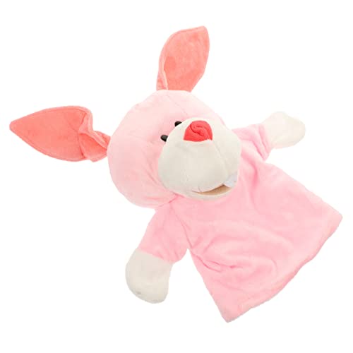 UPKOCH Entzückende Hasen Handpuppe Für Pädagogisches Plüschspielzeug Fantasie Und Kommunikation Für Interaktives Und Eltern Junge Mädchen Interaktion von UPKOCH
