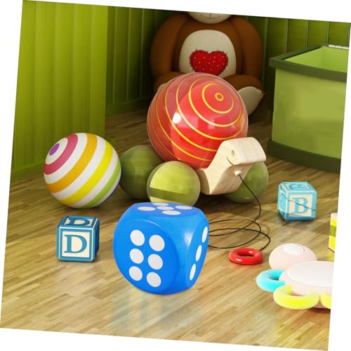 UPKOCH Extra Großer Weicher Schaumstoffwürfel für Vielseitiges für Klassenzimmer und Partys Bunter Jumbo Würfel zur Motorischer Fähigkeiten für Outdoor Spiele und Lernaktivitäten von UPKOCH