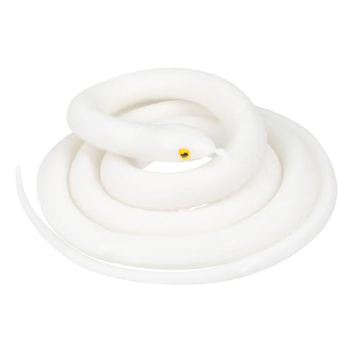 UPKOCH Fake Snake Toy Realistische Simulation Schlange für Streiche und Cosplay für Halloween und Gartenpartys Wiederverwendbar und Sicher von UPKOCH