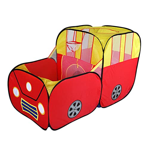 UPKOCH Faltbares Spielzelt Auto Design Wasserabweisend Bunt Indoor Outdoor Spielhaus für Jungen und Mädchen Geburtstagsgeschenk Spaß von UPKOCH