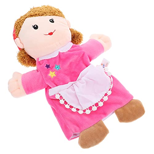 UPKOCH Familienmutter Handpuppe Interaktives Für Geschichtenerzählen Und Rollenspiele Im Kindergarten Fördert Kommunikation Und Fantasie von UPKOCH
