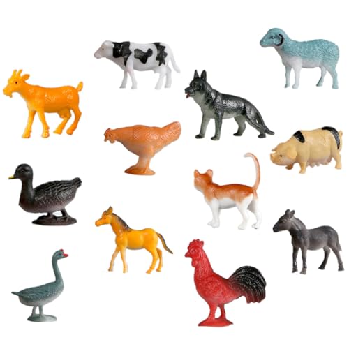 UPKOCH Farmtier Figuren Set Realistische Spielzeugtiere Für Lernspielzeug Zur Frühkindlichen Bildung Und Partydekoration Bunte Simulation Von Bauernhoftieren UPKOCH Farmtier Figuren Set Realistische Spielzeugtiere Für Lernspielzeug Zur Frühkindlichen Bildung Und Partydekoration Bunte Simulation Von Bauernhoftieren von UPKOCH