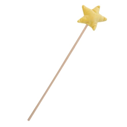 UPKOCH Fee Zauberstab Tiara Mini Meerjungfrau Prinzessin Mädchen Haarzubehör Fee Für Plüsch Klein Stern Feenflügel Bausatz Puppe Fee Für Mädchen Holz von UPKOCH