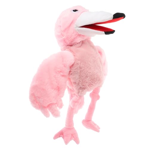 UPKOCH Flamingo Handpuppe Interaktives Kuscheltier für für Geschichtenerzählen und Rollenspiele für Kindergarten und Zuhause UPKOCH Flamingo Handpuppe Interaktives Kuscheltier für für Geschichtenerzählen und Rollenspiele für Kindergarten und Zuhause von UPKOCH