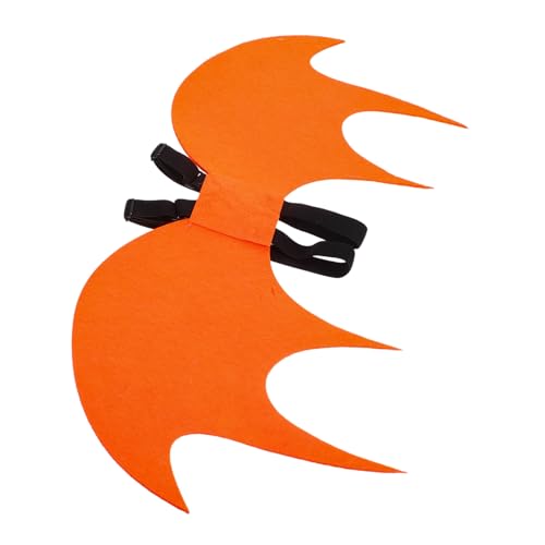 UPKOCH Fledermausflügel für Orange Eva Kostüm Zubehör für Halloween und Partys für Rollenspiele Leicht und Hautfreundlich Geeignet für Jahre von UPKOCH