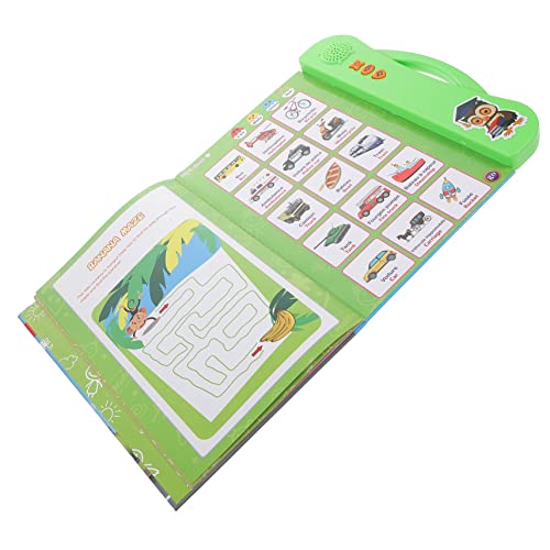UPKOCH Französisch-englisch-lernspielzeug Interaktives Klangbuch Für Jungen Und Mädchen Vorschul-aktivitätsbuch Lernspielzeug Für Kleinkinder 1–5 von UPKOCH