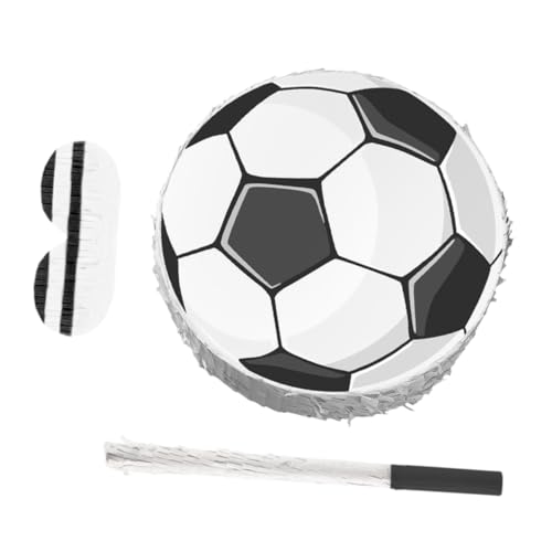 UPKOCH Fußball Piñata mit und Augenbinde Robuste Aufhängeschlaufe Kindergeburtstag Fußball Partydeko Jungen Partyzubehör für Sport und Themenfeiern UPKOCH Fußball Piñata mit und Augenbinde Robuste Aufhängeschlaufe Kindergeburtstag Fußball Partydeko Jungen Partyzubehör für Sport und Themenfeiern von UPKOCH