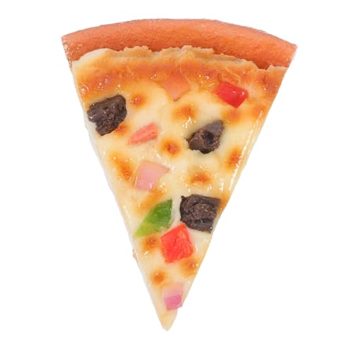 UPKOCH Gefälschte Pizza: Simulation Eines Künstlichen Pizzastückmodells – Rollenspiel-Requisite Aus Künstlichem Essen Für Tischdekoration, Rollenspiel, Restaurant-Display, von UPKOCH
