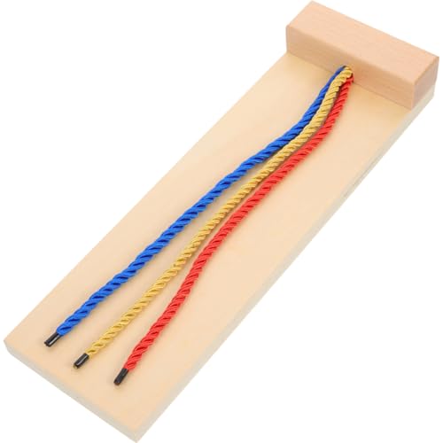 UPKOCH Geflochtenes Übungsspielzeug Zum Flechten Von Haaren Aus Holz Haarspielzeug Aus Holzgeflecht Zöpfe Für Flechtspielzeug Holzspielzeug Feinmotorik Nylon UPKOCH Geflochtenes Übungsspielzeug Zum Flechten Von Haaren Aus Holz Haarspielzeug Aus Holzgeflecht Zöpfe Für Flechtspielzeug Holzspielzeug Feinmotorik Nylon von UPKOCH