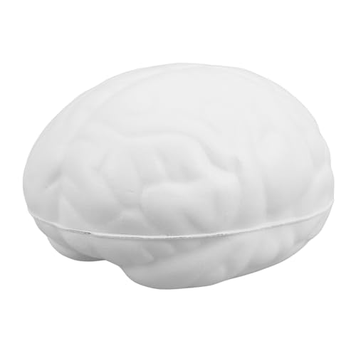 UPKOCH Gehirndruck Stressbälle Gefälschter Herz Stress Quetsch Stress Squishy ​​Gehirn Stress Dehnbarer Herzförmiger Squishy Stress Kartoffel Stress Weiß von UPKOCH