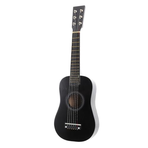 UPKOCH Gitarre Holzspielzeug Musikinstrument Lernspielzeug mit Glatter Oberfläche Sicher für Kleinkinder Kreatives Design für Musikförderung von UPKOCH