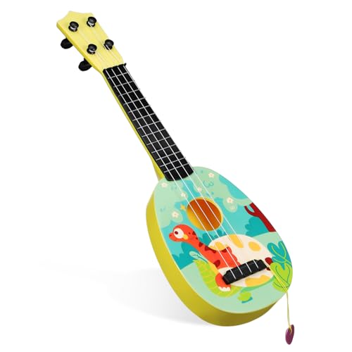 UPKOCH Ukulele Gitarre Lernspielzeug Für Jungen Und Mädchen Kompakt Und Tragbar Ideal Für Jungen Und Mädchen von UPKOCH