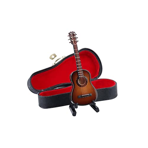 UPKOCH Gitarrenhandwerk Dekoration Miniatur Mini-Gitarre Hölzern UPKOCH Gitarrenhandwerk Dekoration Miniatur Mini-Gitarre Hölzern von UPKOCH