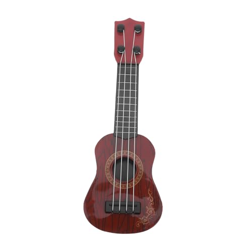 UPKOCH Gitarrenspielzeug für Gitarre für Gitarre Frühes Musikinstrument Instrumentenspielzeug für Kleinkinder Kinderspielzeug Ukulele Abs Brown UPKOCH Gitarrenspielzeug für Gitarre für Gitarre Frühes Musikinstrument Instrumentenspielzeug für Kleinkinder Kinderspielzeug Ukulele Abs Brown von UPKOCH