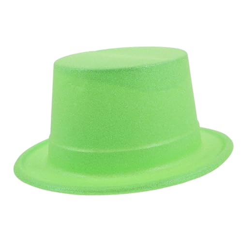 UPKOCH S Day Zylinder Grüner Hut Für Frauen Männer Mini Zauberer Kappe Irish Festival Kopfbedeckung von UPKOCH