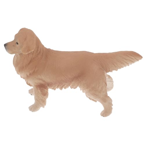 UPKOCH Golden Retriever Hundemodell Hundespielzeug zur Bereicherung von Welpen Welpenspielzeug Hündchen Figur Simulationstiere Modelltiere Hundefigur Plastik Hellbraun UPKOCH Golden Retriever Hundemodell Hundespielzeug zur Bereicherung von Welpen Welpenspielzeug Hündchen Figur Simulationstiere Modelltiere Hundefigur Plastik Hellbraun von UPKOCH