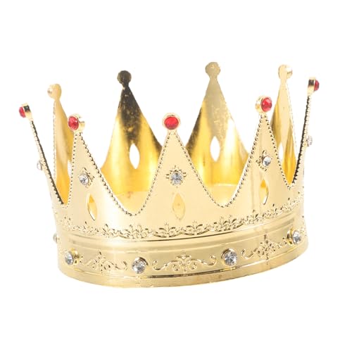 UPKOCH Goldene Geburtstagskrone für Mädchen Leichte Party Tiara mit Robustem Design Modisches Schmuck Haarschmuck Accessoire für Geburtstag Cosplay und Festtagsfeiern UPKOCH Goldene Geburtstagskrone für Mädchen Leichte Party Tiara mit Robustem Design Modisches Schmuck Haarschmuck Accessoire für Geburtstag Cosplay und Festtagsfeiern von UPKOCH