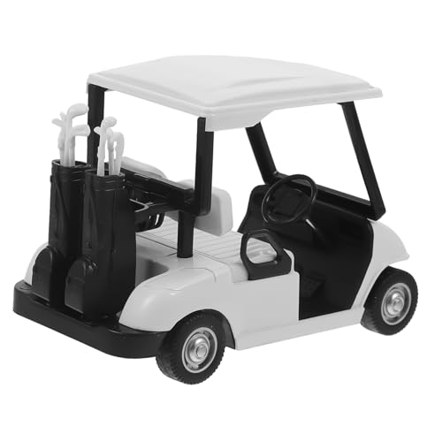 UPKOCH Golfwagen Modell aus Druckguss Spielzeugauto mit Gummireifen Langlebiges kleines Golf Cart Sammlerstück und Schreibtischdeko für Golfer UPKOCH Golfwagen Modell aus Druckguss Spielzeugauto mit Gummireifen Langlebiges kleines Golf Cart Sammlerstück und Schreibtischdeko für Golfer von UPKOCH