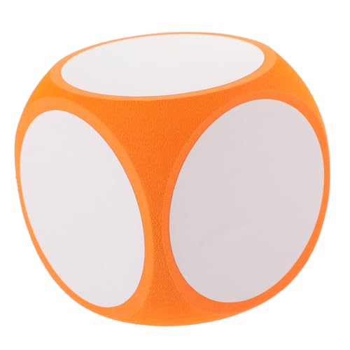 UPKOCH Großer Abwischbarer Schaumstoffwürfel Leichtes DIY Spielwürfel für Party Schule Unterricht Langlebig und Tragbar Vielseitiger Beschreibbarer Würfel für Spaß und Lernen von UPKOCH