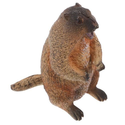 UPKOCH Groundhog -Modell Kinderspielzeug Wildtiere Naturgetreue Tierfiguren Kinderfreundliches Lernspielzeug Landschaftstier gefälschtes Tier Tierstatue PVC Light Brown UPKOCH Groundhog -Modell Kinderspielzeug Wildtiere Naturgetreue Tierfiguren Kinderfreundliches Lernspielzeug Landschaftstier gefälschtes Tier Tierstatue PVC Light Brown von UPKOCH