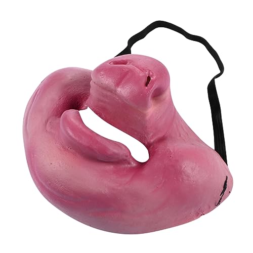 UPKOCH Gruselige Halloween Halbgesichts Maske Schwein Kostüm Party Requisite Cosplay für Karneval Bar Fasching UPKOCH Gruselige Halloween Halbgesichts Maske Schwein Kostüm Party Requisite Cosplay für Karneval Bar Fasching von UPKOCH