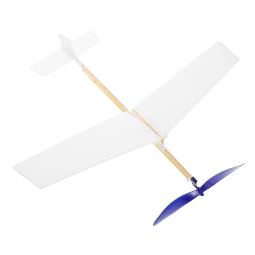 UPKOCH Gummibandbetriebenes DIY Schaumstoffflugzeug Bastelset Edukatives Modellflugzeug zum Selberbauen Bemalbar für Erwachsene Outdoor Einfach zu Montieren kein Akku Erforderlich UPKOCH Gummibandbetriebenes DIY Schaumstoffflugzeug Bastelset Edukatives Modellflugzeug zum Selberbauen Bemalbar für Erwachsene Outdoor Einfach zu Montieren kein Akku Erforderlich von UPKOCH