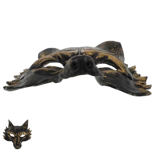 UPKOCH Halbgesichts Fuchskostüm Maske aus PU Schaumstoff Halloween Karneval Tiermaske mit Stabilem Riemen Kreative Maskerade für Fasching Rave und Partys Gruseliges Zufällige Farbe UPKOCH Halbgesichts Fuchskostüm Maske aus PU Schaumstoff Halloween Karneval Tiermaske mit Stabilem Riemen Kreative Maskerade für Fasching Rave und Partys Gruseliges Zufällige Farbe von UPKOCH