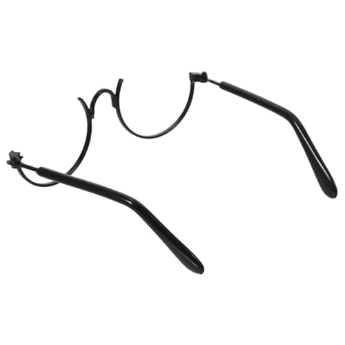 UPKOCH Halbrand Metallrahmen Puppenbrille Schwarze für Stoffpuppen Vielseitiges Accessoire für Puppenkostüme und Bastelbedarf UPKOCH Halbrand Metallrahmen Puppenbrille Schwarze für Stoffpuppen Vielseitiges Accessoire für Puppenkostüme und Bastelbedarf von UPKOCH