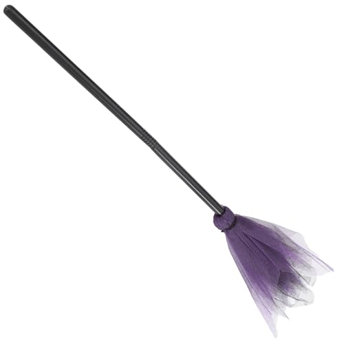UPKOCH Halloween Besen Für Hexen Magischer Besom Als Kostümzubehör Für Halloween Karneval Und Cosplay Zufällige Farbwahl Ideal Für Und Erwachsene von UPKOCH