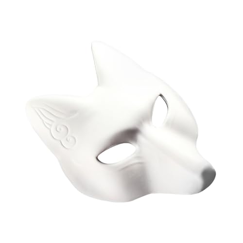 UPKOCH Halloween DIY Fox Maske Leere Party Maske für Kostüme Bastelprojekte Maskerade Leicht zu Bemalen für Erwachsene UPKOCH Halloween DIY Fox Maske Leere Party Maske für Kostüme Bastelprojekte Maskerade Leicht zu Bemalen für Erwachsene von UPKOCH