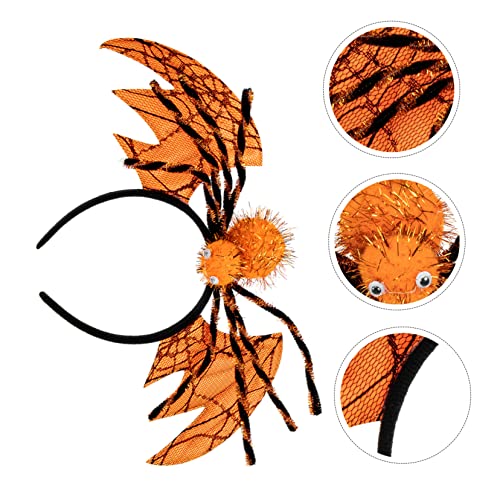UPKOCH Halloween Haarreif mit Kreativem Fledermaus und Spinnendesign Leichtes Party Accessoire für Damen Bequemes Stirnband für Halloween Kostüm und Festtagsdeko UPKOCH Halloween Haarreif mit Kreativem Fledermaus und Spinnendesign Leichtes Party Accessoire für Damen Bequemes Stirnband für Halloween Kostüm und Festtagsdeko von UPKOCH