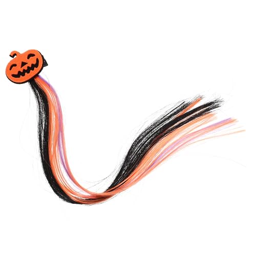 UPKOCH Halloween Kürbis Haarspange rosa Haarspangen Masken Halloween-Baumschmuck Kostüm halloween perücke perücken für halloween Kopfschmuck für Halloween Cosplay-Zubehör Legierung Orange von UPKOCH
