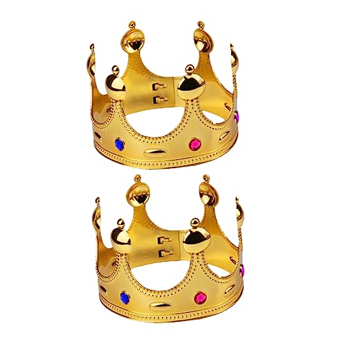 UPKOCH Halloween Party König Krone Aus Kunststoff Mit Goldüberzug Antike Monarchen Krone Für Geburtstagsfeiern Theater Und Kostüme Perfekte Halloween Deko Für Gäste UPKOCH Halloween Party König Krone Aus Kunststoff Mit Goldüberzug Antike Monarchen Krone Für Geburtstagsfeiern Theater Und Kostüme Perfekte Halloween Deko Für Gäste von UPKOCH