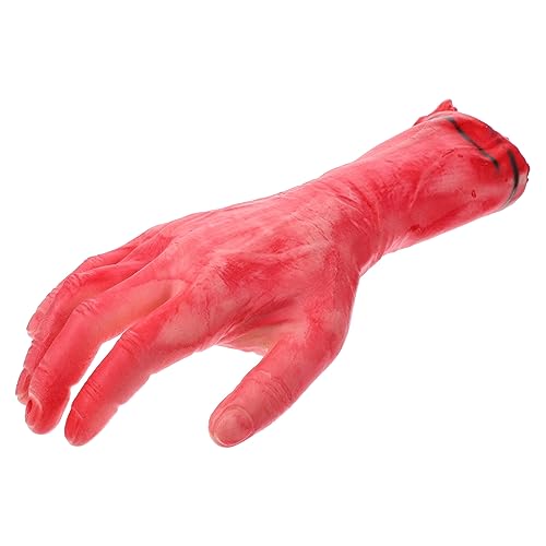 UPKOCH Halloween-Requisiten gefälschtes Handmodell im Freien Maske Halloween-Trick-Requisiten Tür Halloween Hand Halloween Party gruselige Requisiten Zubehör für Halloween-Partys Plastik von UPKOCH