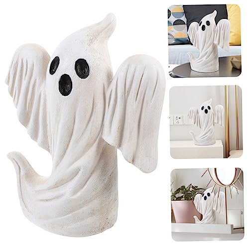 UPKOCH Halloween Resin Geisterfigur Gartenfigur Halloween Deko Skulptur für Innen und Außen Langlebige Harzdekoration Festliche Gartenstatue ohne Batterien UPKOCH Halloween Resin Geisterfigur Gartenfigur Halloween Deko Skulptur für Innen und Außen Langlebige Harzdekoration Festliche Gartenstatue ohne Batterien von UPKOCH