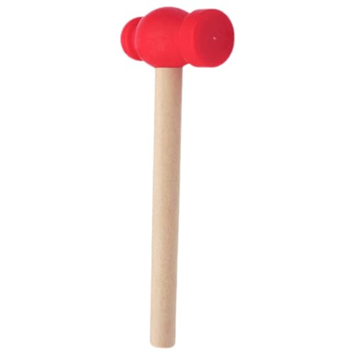UPKOCH Hammer aus Leichtem Kunststoff Kindgerechtes Design für Kleinkinder Ergonomischer Griff für Sichere Handhabung Farbenfroh und Realistisch für Hand koordination und Gemeinsames von UPKOCH