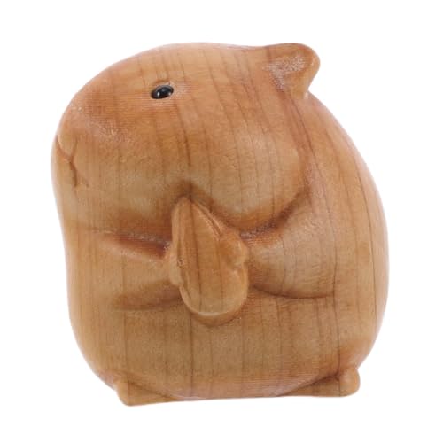 UPKOCH Handgeschnitzte Holzfigur Hamster Exquisite Tier Skulptur Für Schreibtischdekoration Holzkunst Handarbeit Hamster Modell Einzigartigem Design UPKOCH Handgeschnitzte Holzfigur Hamster Exquisite Tier Skulptur Für Schreibtischdekoration Holzkunst Handarbeit Hamster Modell Einzigartigem Design von UPKOCH