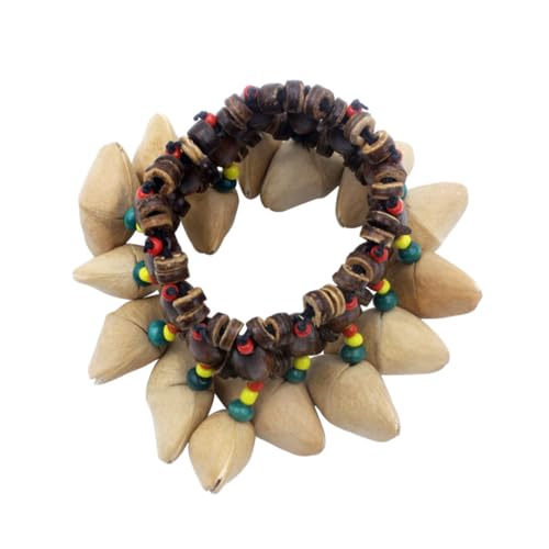 UPKOCH Handglocken Armreif Aus Nussschale Afrikanischer Tribal Stil Percussion Zubehör Für Tanz Und Musik Handbell Für Musikalische Früherziehung UPKOCH Handglocken Armreif Aus Nussschale Afrikanischer Tribal Stil Percussion Zubehör Für Tanz Und Musik Handbell Für Musikalische Früherziehung von UPKOCH