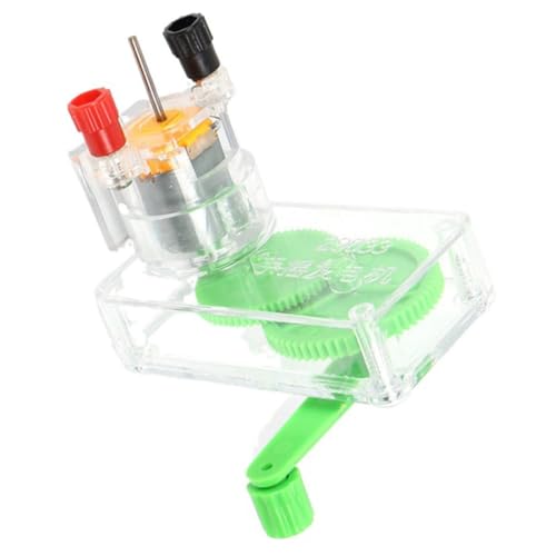 UPKOCH Handkurbel Generator Lernspielzeug für Robustem Metallgehäuse Sicherer DIY Stromgenerator für Physik Experimente Geeignet für Grundschule und Mittelschule von UPKOCH