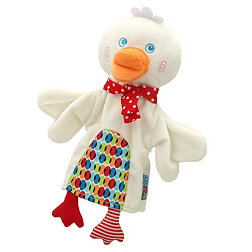 UPKOCH Handpuppe Enten Design für Interaktives Kreativität und Geschichtenerzählen Plüsch Handpuppe für Eltern Junge Mädchen Interaktion und Lernspielzeug von UPKOCH