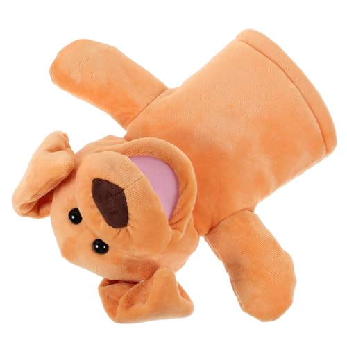 UPKOCH Handpuppe Hund Interaktive Tier Handpuppe aus Plüsch für Geschichtenerzählen und Rollenspiele Fördert Motorische Fähigkeiten und Kommunikation Perfektes UPKOCH Handpuppe Hund Interaktive Tier Handpuppe aus Plüsch für Geschichtenerzählen und Rollenspiele Fördert Motorische Fähigkeiten und Kommunikation Perfektes von UPKOCH