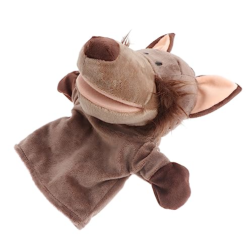 UPKOCH Handpuppen Wolf Plüsch Tierhandpuppe für Geschichtenerzählen Beweglicher Mund Weiches für Erwachsene Fantasieaktivitäten Ausdruck von Emotionen UPKOCH Handpuppen Wolf Plüsch Tierhandpuppe für Geschichtenerzählen Beweglicher Mund Weiches für Erwachsene Fantasieaktivitäten Ausdruck von Emotionen von UPKOCH