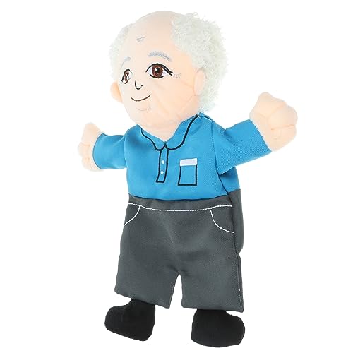 UPKOCH Handpuppen für Realistische Opa Figur Interaktive Puppen für Geschichten und Rollenspiele Weiches Baumwollmaterial UPKOCH Handpuppen für Realistische Opa Figur Interaktive Puppen für Geschichten und Rollenspiele Weiches Baumwollmaterial von UPKOCH