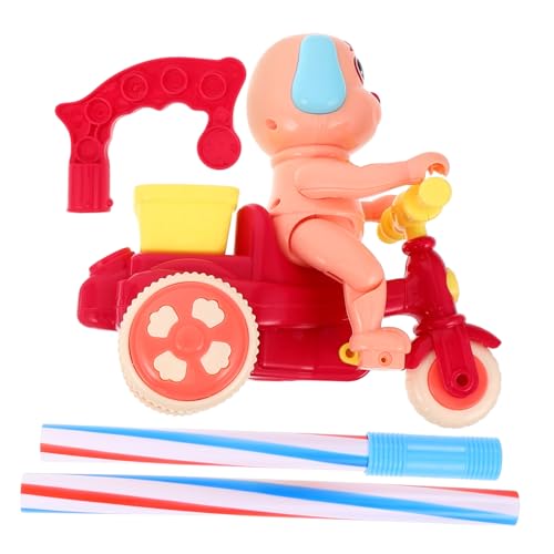 UPKOCH Lauflernspielzeug Für Kleinkinder Baby-lernspielzeug Schiebe- Und Ziehspielzeug Mit Hundemotiv Interaktives Spielspielzeug Höhenverstellbarer Lauflernwagen von UPKOCH